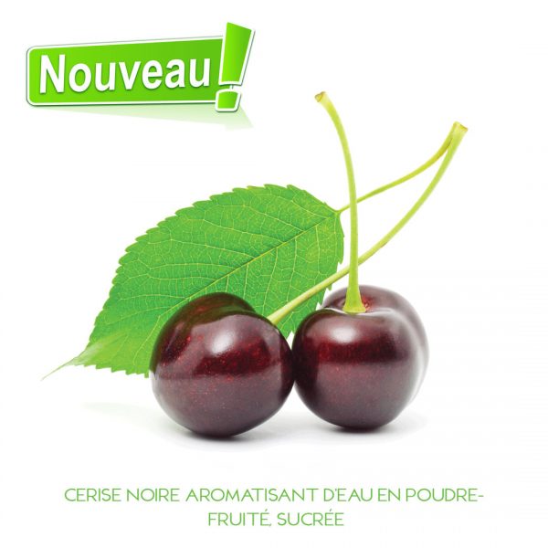 Aromatisant d'eau cerise noire